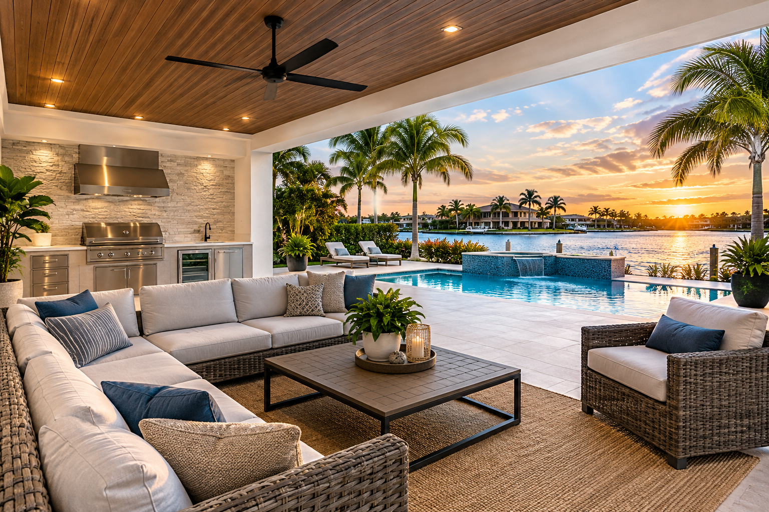 Luxury Patio South Florida